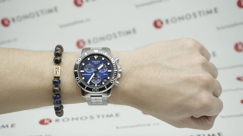 Tissot Tissot Seastar 1000 Chronograph Special Edition T120.417.11.041.01 Seastar 1000 - задняя крышка сталь металл корпуса, швейцария часы